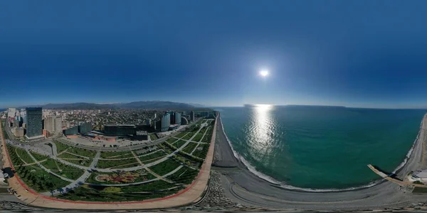 Batumi Γεωργία Οκτωβρίου 2021 360 Πανόραμα Της Πόλης — Φωτογραφία Αρχείου