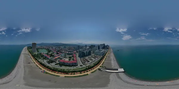 Batumi Geórgia Outubro 2021 360 Panorama Cidade — Fotografia de Stock