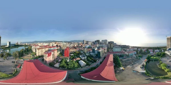 Batumi Geórgia Outubro 2021 360 Panorama Cidade — Fotografia de Stock