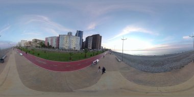 Batum, Gürcistan - 24 Ekim 2021: 360 setin manzarası