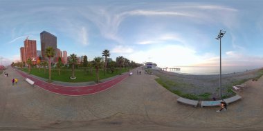 Batum, Gürcistan - 24 Ekim 2021: 360 setin manzarası