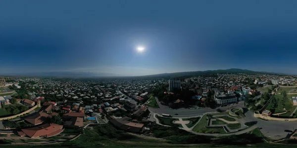 Kutaisi Gruzja Sierpnia 2020 360 Panorama Miasta — Zdjęcie stockowe