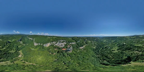 360 Panorama Del Pilar Katskhi Zestafoni Georgia —  Fotos de Stock