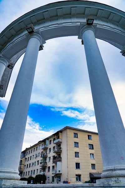 Columns Park Sky — Stock Photo, Image