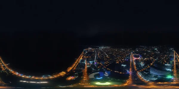 Batum Gürcistan Ağustos 2020 Ile Gece Şehri — Stok fotoğraf