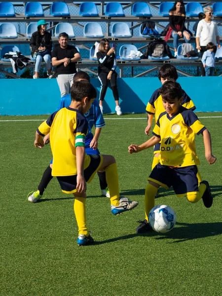 Batumi Georgia Noviembre 2021 Festival Fútbol Infantil —  Fotos de Stock