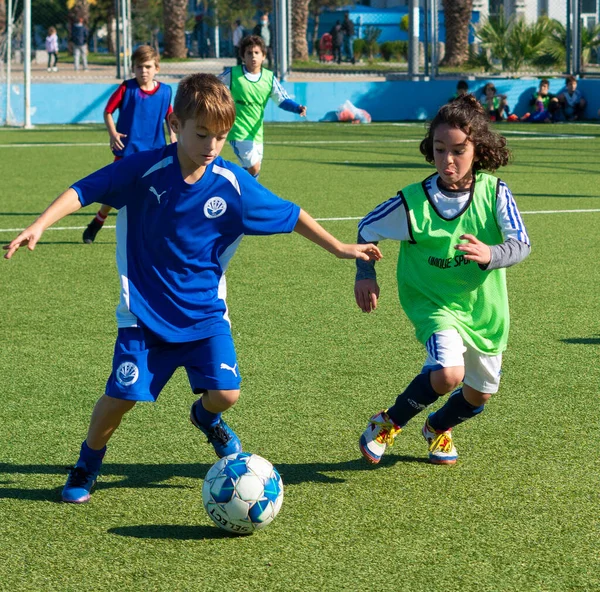 Batumi Geórgia Novembro 2021 Festival Futebol Infantil — Fotografia de Stock
