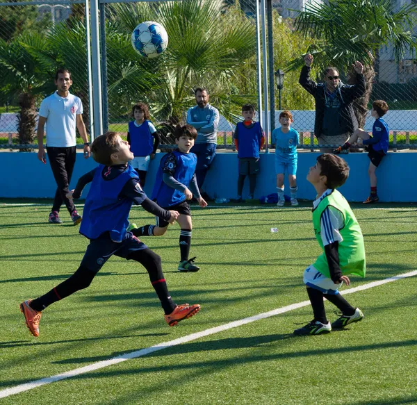 Batumi Gürcistan Kasım 2021 Çocuk Futbol Festivali — Stok fotoğraf