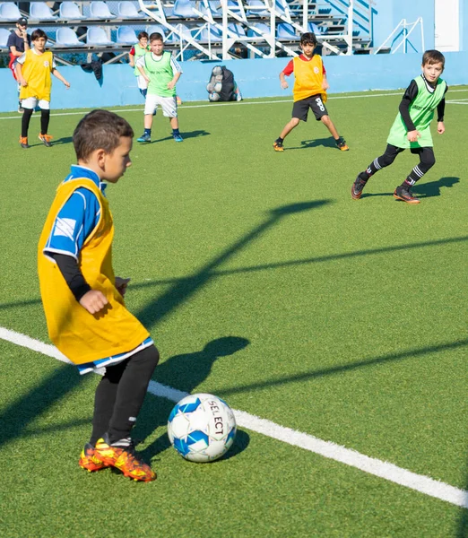 Batumi Georgia Novembre 2021 Festa Del Calcio Bambini — Foto Stock