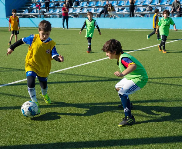 Batumi Gürcistan Kasım 2021 Çocuk Futbol Festivali — Stok fotoğraf