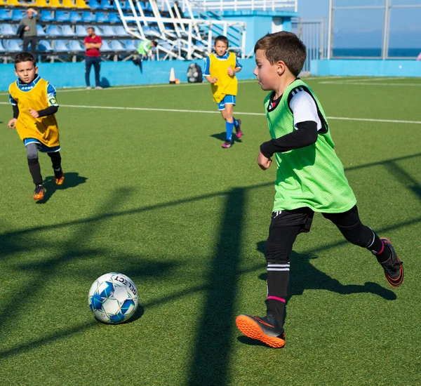 Batumi Geórgia Novembro 2021 Festival Futebol Infantil — Fotografia de Stock