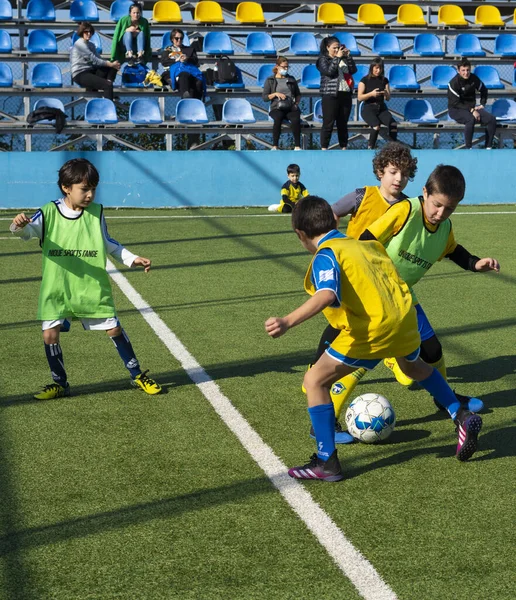 Batumi Geórgia Novembro 2021 Festival Futebol Infantil — Fotografia de Stock