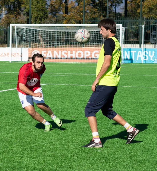 Zugdidi Geórgia Novembro 2021 Master League Amateur Soccer — Fotografia de Stock