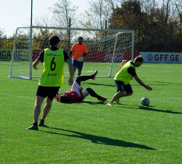 Zugdidi Georgia Listopadu 2021 Master League Amateur Soccer — Stock fotografie