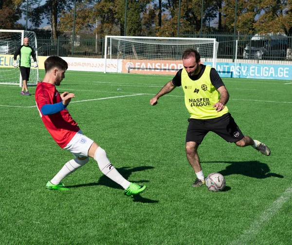 Zugdidi Georgia Novembre 2021 Master League Amateur Soccer — Foto Stock