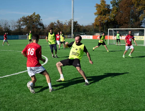 Zugdidi Georgia November 2021 Master League Amateur Soccer — 스톡 사진