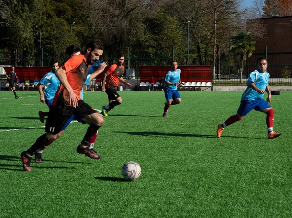 Zugdidi Georgia Listopadu 2021 Master League Amateur Soccer — Stock fotografie