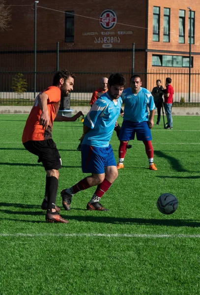 Zugdidi Georgia Listopadu 2021 Master League Amateur Soccer — Stock fotografie