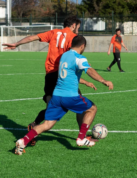 Zugdidi Gürcistan Kasım 2021 Amatör Futbol Ligi — Stok fotoğraf