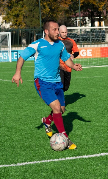 Zugdidi Geórgia Novembro 2021 Master League Amateur Soccer — Fotografia de Stock