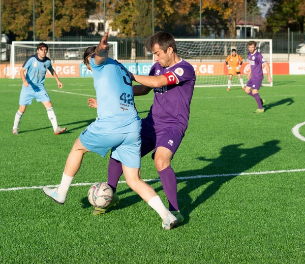 Zugdidi Georgia Novembre 2021 Master League Amateur Soccer — Foto Stock