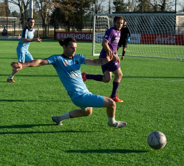 Zugdidi Georgia Novembre 2021 Master League Amateur Soccer — Foto Stock