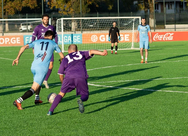 Zugdidi Γεωργία Νοεμβρίου 2021 Master League Amateur Soccer — Φωτογραφία Αρχείου