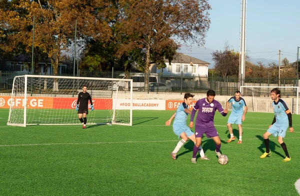 Zugdidi Geórgia Novembro 2021 Master League Amateur Soccer — Fotografia de Stock