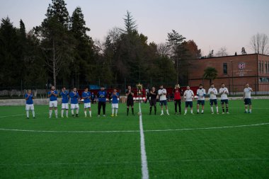 Zugdidi, Gürcistan - 6 Kasım 2021: Amatör Futbol Ligi