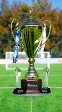 Zugdidi, Gürcistan - 6 Kasım 2021: Amatör Futbol Ligi