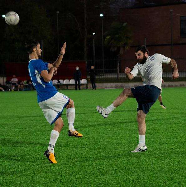 Zugdidi Γεωργία Νοεμβρίου 2021 Master League Amateur Soccer — Φωτογραφία Αρχείου