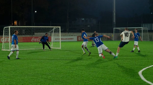 Zugdidi Geórgia Novembro 2021 Master League Amateur Soccer — Fotografia de Stock