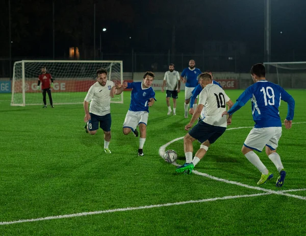 Zugdidi Γεωργία Νοεμβρίου 2021 Master League Amateur Soccer — Φωτογραφία Αρχείου