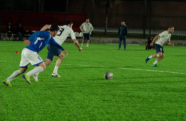 Zugdidi Gruzja Listopada 2021 Master League Amateur Soccer — Zdjęcie stockowe