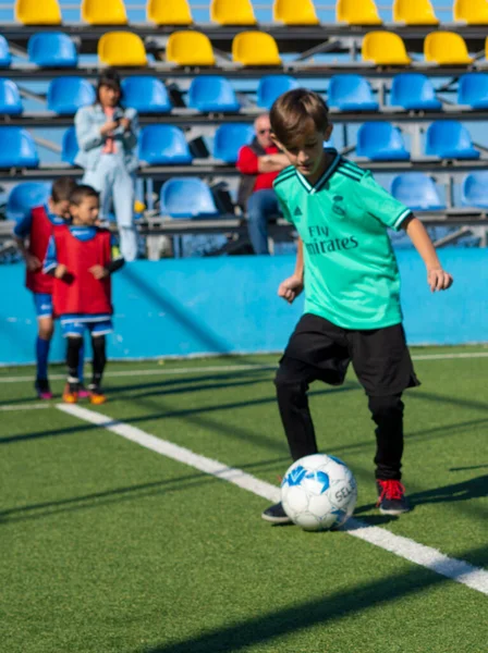 Batumi Georgia Noviembre 2021 Partido Fútbol Entre Equipos Infantiles —  Fotos de Stock