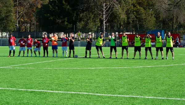 Zugdidi Georgia Listopadu 2021 Master League Amateur Soccer — Stock fotografie