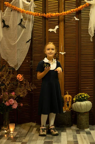 Batumi Georgia Жовтня 2021 Halloween Children Center — стокове фото