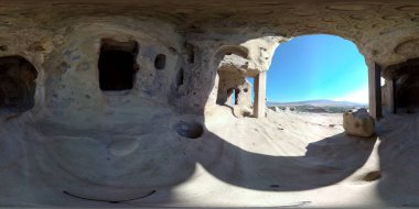 Uplistsikhe mağara şehri, Georgia, Panorama 360