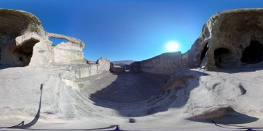 Uplistsikhe mağara şehri, Georgia, Panorama 360