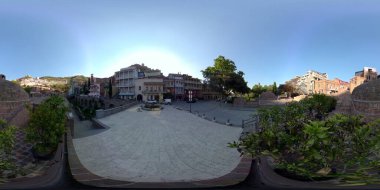 Tiflis, Gürcistan - 25 Temmuz 2020: Panorama 360