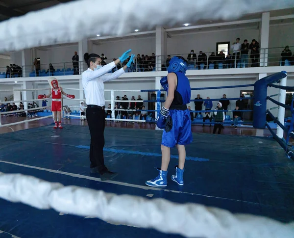 Batumi Georgia December 2021 Boxing Tournament — Stock Photo, Image