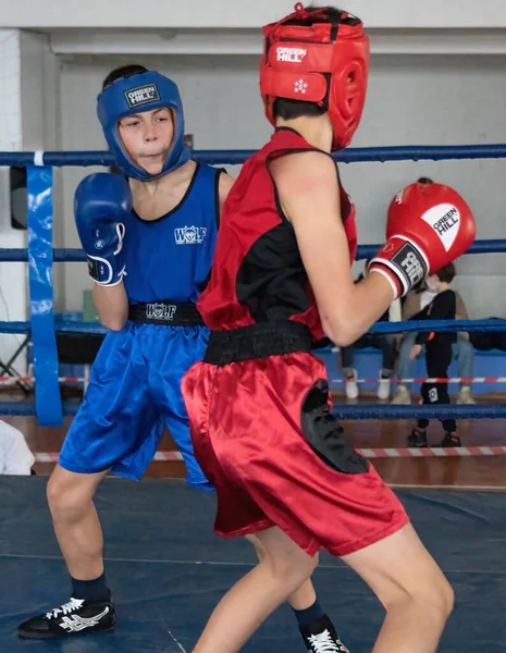 Batumi Géorgie Décembre 2021 Tournoi Boxe — Photo