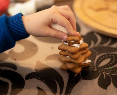 Batumi, Georgia - January 8, 2022: Gingerbread Cooking Master Class