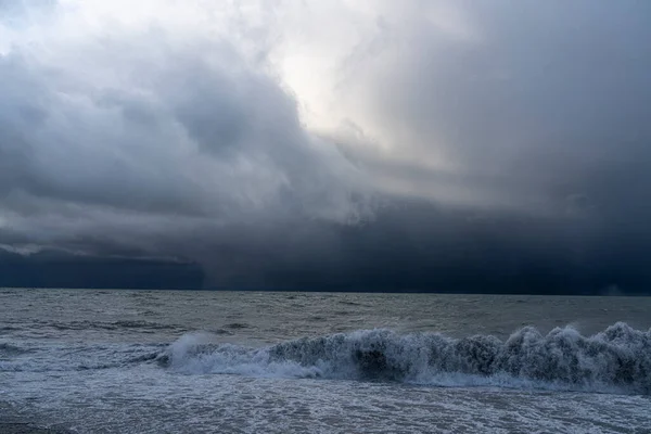 Mar Negro Batumi Inverno — Fotografia de Stock