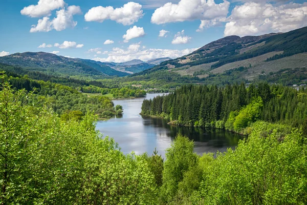 Loch Ard Trossachs Skoçya Nın Bahar Manzarası — Stok fotoğraf
