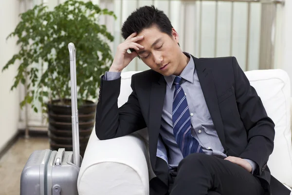 Businessman resting — Stock Photo, Image