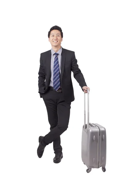 Businessman on a trip — Stock Photo, Image