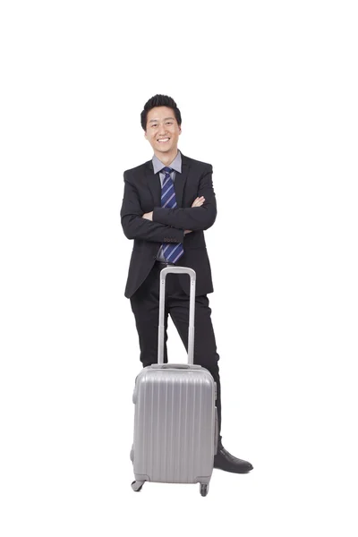 Businessman on a trip — Stock Photo, Image