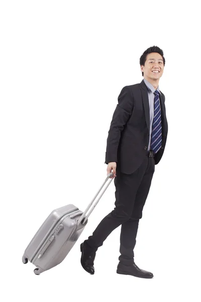 Businessman on a trip — Stock Photo, Image