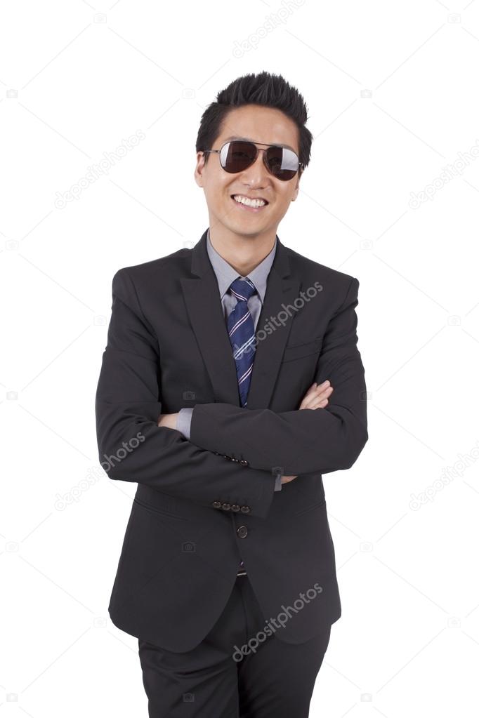 Business man with sunglasses